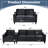 Couch Comfortable Sectional Couches set 1+2+3