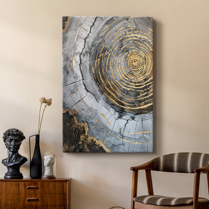 ABSTRACT Series CL XXXVII - Cavas de galerie sur mesure, H 60 po x l 40 po