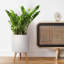 Plaited Style Cylinder Round Planter with Feet-2146352483-2146352480