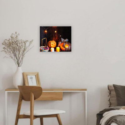 Art mural moderne sur toile sans cadre 12 po x 16 po