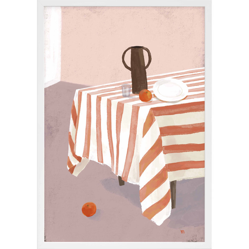Deux tomates par Marco Marella pour Studio M - Art mural encadré, H 50 po x l 35 po x P 1,25 po, Papier avec cadre blanc