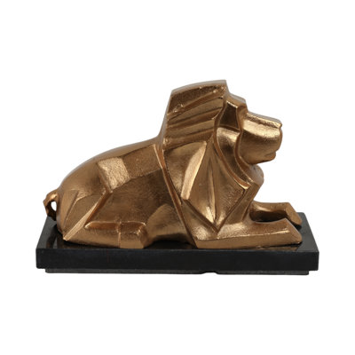 Sagebrook Home 12" Nairobi Lion Statuary