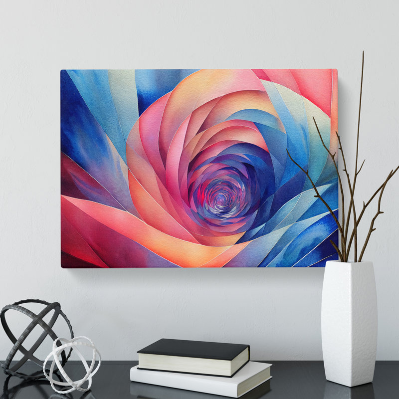 Fractal Art Abstract Vol.1 - Wrapped Canvas, 35cm H x 50cm W x 3cm D