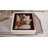23.2" W Upholstered Square Storage Ottoman with Wooden Tray-2145034980-2136466420