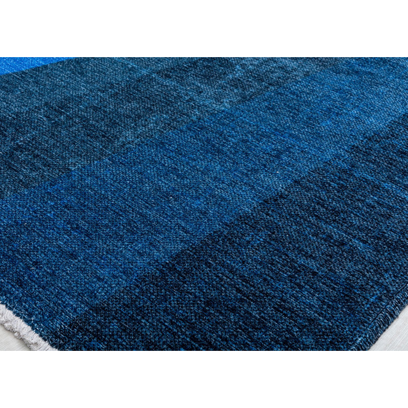 Tapis bleu Maisie Modern Violets Are, Rectangle 7 pi 10 po x 10 pi 10 po