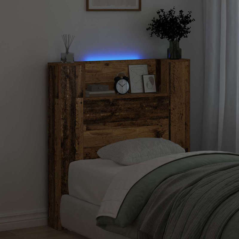 Headboard, Old Wood, Twin