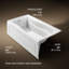 Mariposa Alcove 66" x 36" Soaking Bathtub-1391654527-1460082067