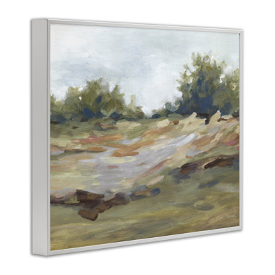 Giclée de paysage d'automne brossé, dessin par Carol Robinson