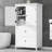 Bathroom Storage Cabinet with Two Doors and Drawers-237898875