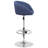 Nordin Swivel Upholstered Adjustable Height Counter Stool with Metal Frame-1046563564