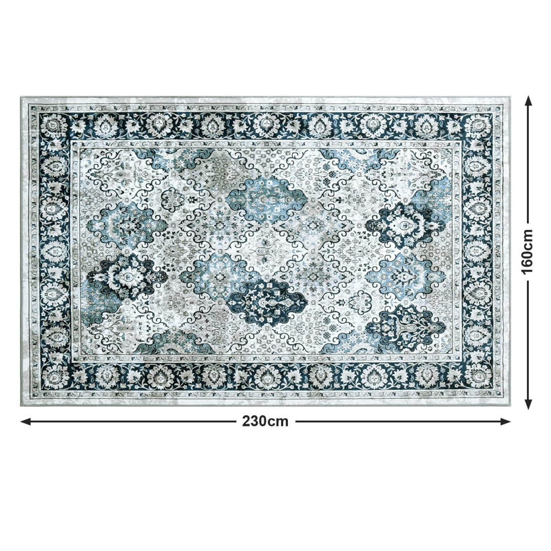Machine Braided 230cm X 160cm Area Rug