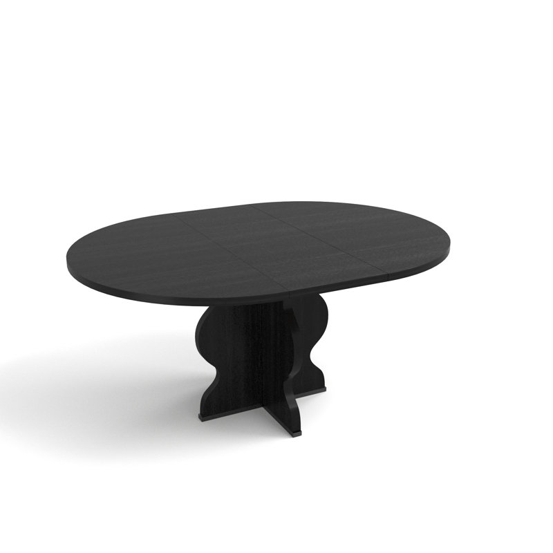 Extendab Dining Table, Black