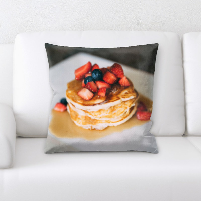 Microsuede Throw Pillow