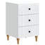 43cm W Engineered Wood Bedside Table