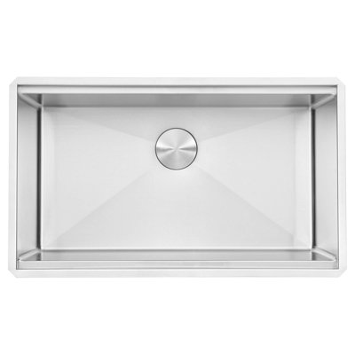 Ruvati Workstation Rounded Corners Undermount Ledge Kitchen Sink with Accessories