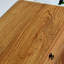 Armoire console en bois d'orme massif