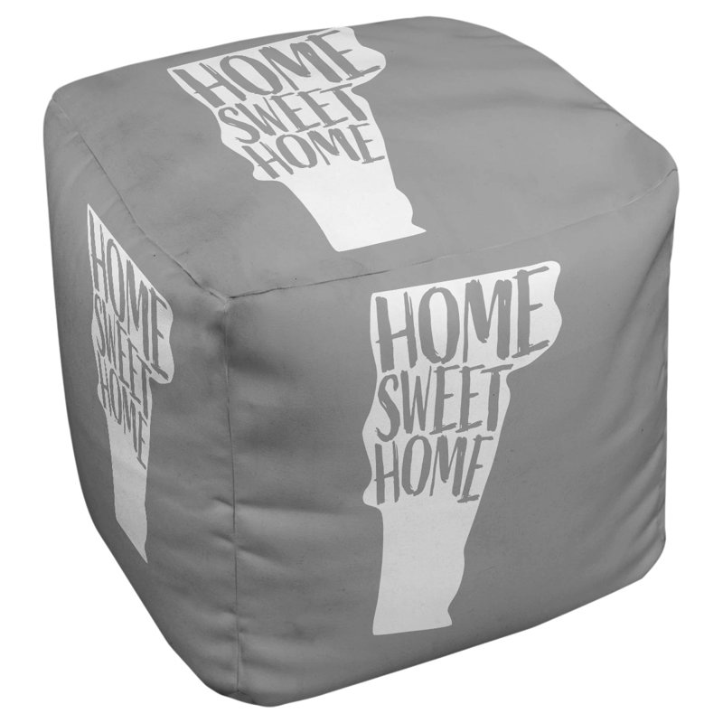 Repose-pieds à cubes vermont the home, Gris