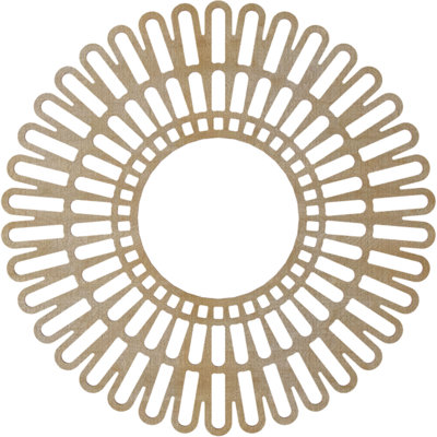 Médaillon de plafond en bois Cornellius