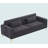 Nathally 85.8'' Velvet Sofa-566944117