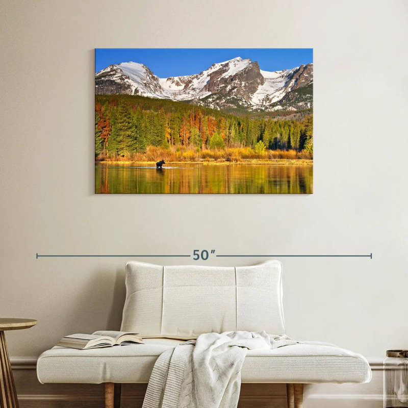 Moose Alvord Lake, Lakeside Moutains, H 26 po x l 39 po
