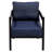 Durable Multi-Person Outdoor Iron Sofa Set With Table, Rattan Accents, Waterproof And Rust-Proof For Garden And Lawn Use-1841044690