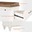 2 Piece Office Set, 56" Executive Writing Desk & 6 Drawer Dresser-521518966