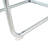 Upholstered Counter Stool with Metal Frame-94413548