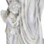 Statue ange à DEL avec halo à DEL et garçon
