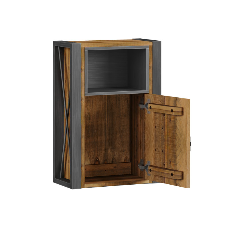 Hamrick Solid Wood Wall Bathroom Cabinet
