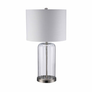 Chatham 24.125" Brushed Nickel Table Lamp