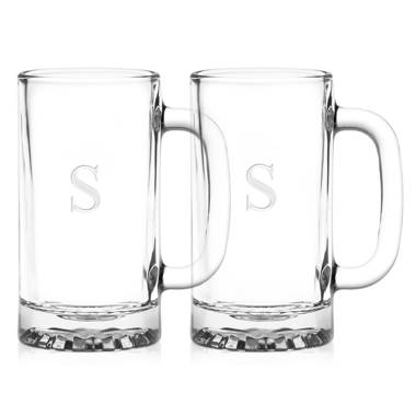 Susquehanna Glass 4 - Piece 16oz. Glass Beer Mug Glassware Set & Reviews