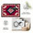 Red Southwestern carpet-easy to clean, machine-washable, soft and comfortable; suitable for door mats, kitchens, living rooms, bedrooms, corridors, and laundry areas. Easy to clean, durable carpet for home decoration.-129890080