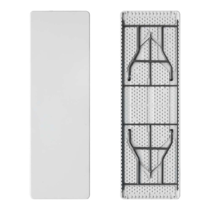 Table d'événement non pliable pour l'extérieur, H 29 po x l 96 po x P 30 po