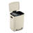 Step On Multi-Compartment Trash/Recycling Bins - 10.6 Gallons-92904043