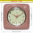 Orrwell Square Plastic Wall Clock 9.25 Inches-112014316