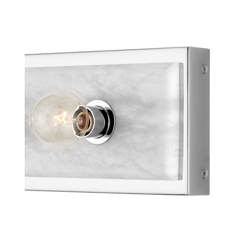 Berdine 5 - Light Bath Bar, Natural/Polished Nickel