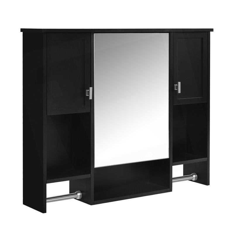 Armoire de salle de bain murale moderne avec miroir