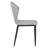 Steves Upholstered Dining Chair with Metal Iron Frame – Modern Curved Back Side Chair in Single or Set of 2-268773922-310722215