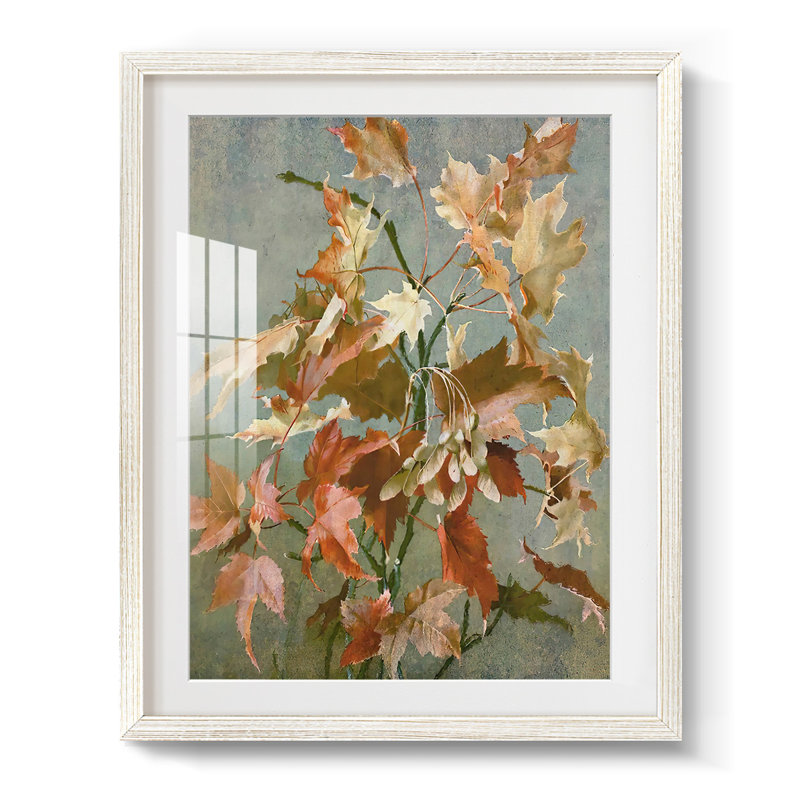 Ancien automne II - impression encadrée, H 28,5 po x l 20,5 po, Blanc