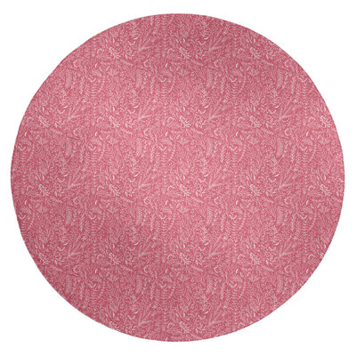 Chenille Floral Indoor Rug