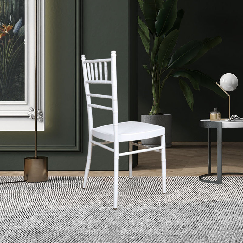 Chaise d'appoint Chiavari, Blanc
