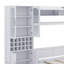 Lit escamotable mural avec canapé, tablettes USB et lumière Murphy