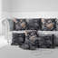 Coussin en faux suède English Twilight-111762461-111762463