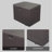 Decksplore 35 Gallon Water-resistant Lockable Deck Box With Rollers For Easy Mobility. 