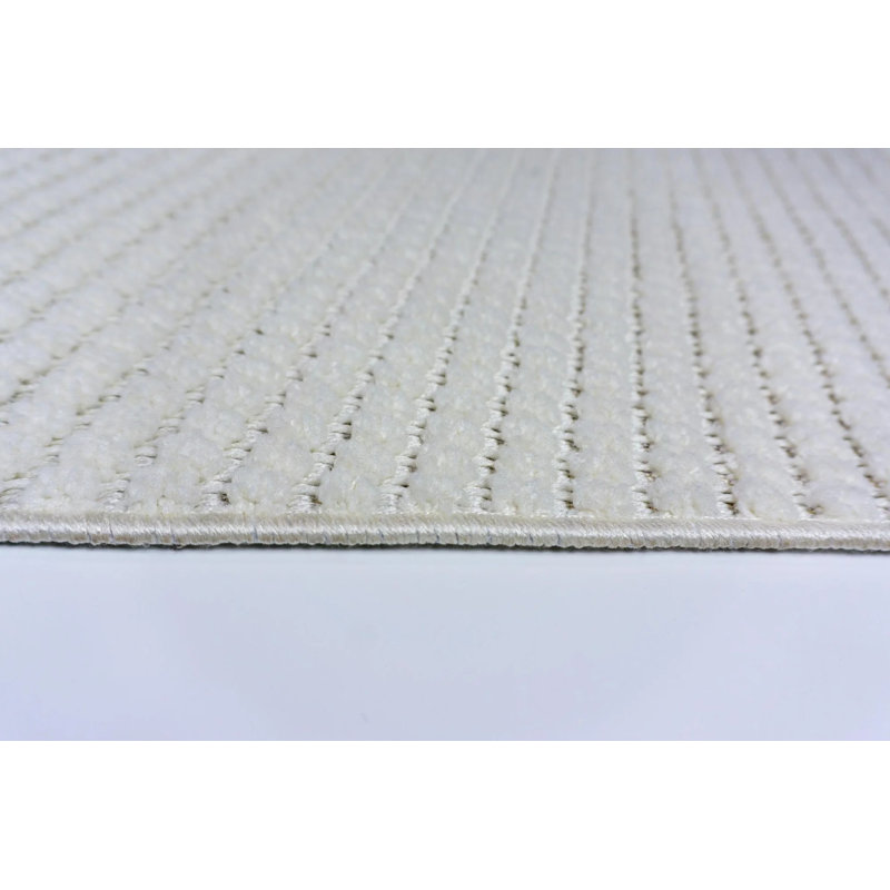 Tapis décoratif doux antidérapant Teri, Carré 4 pi