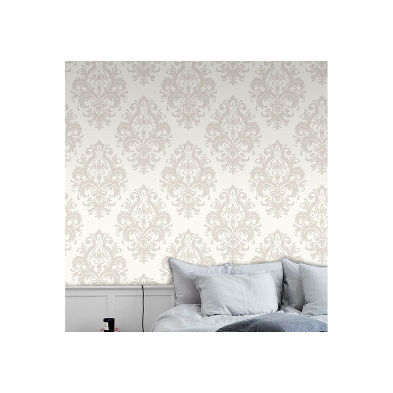Keyonni 2.5m x 2.5m Matte Peel & Stick Mural, 416 x 254cm