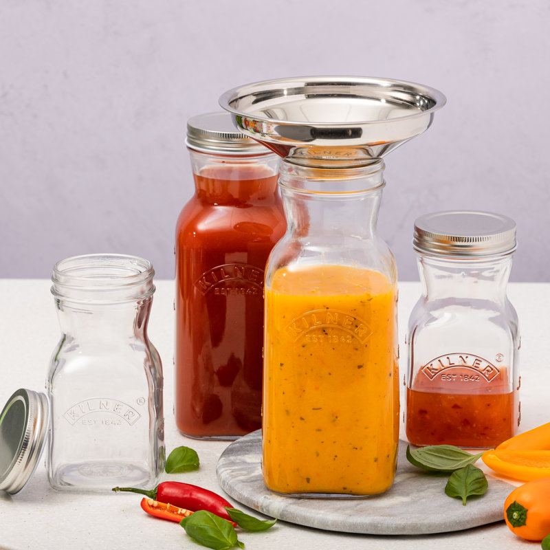 Kilner juice & sauce bottle