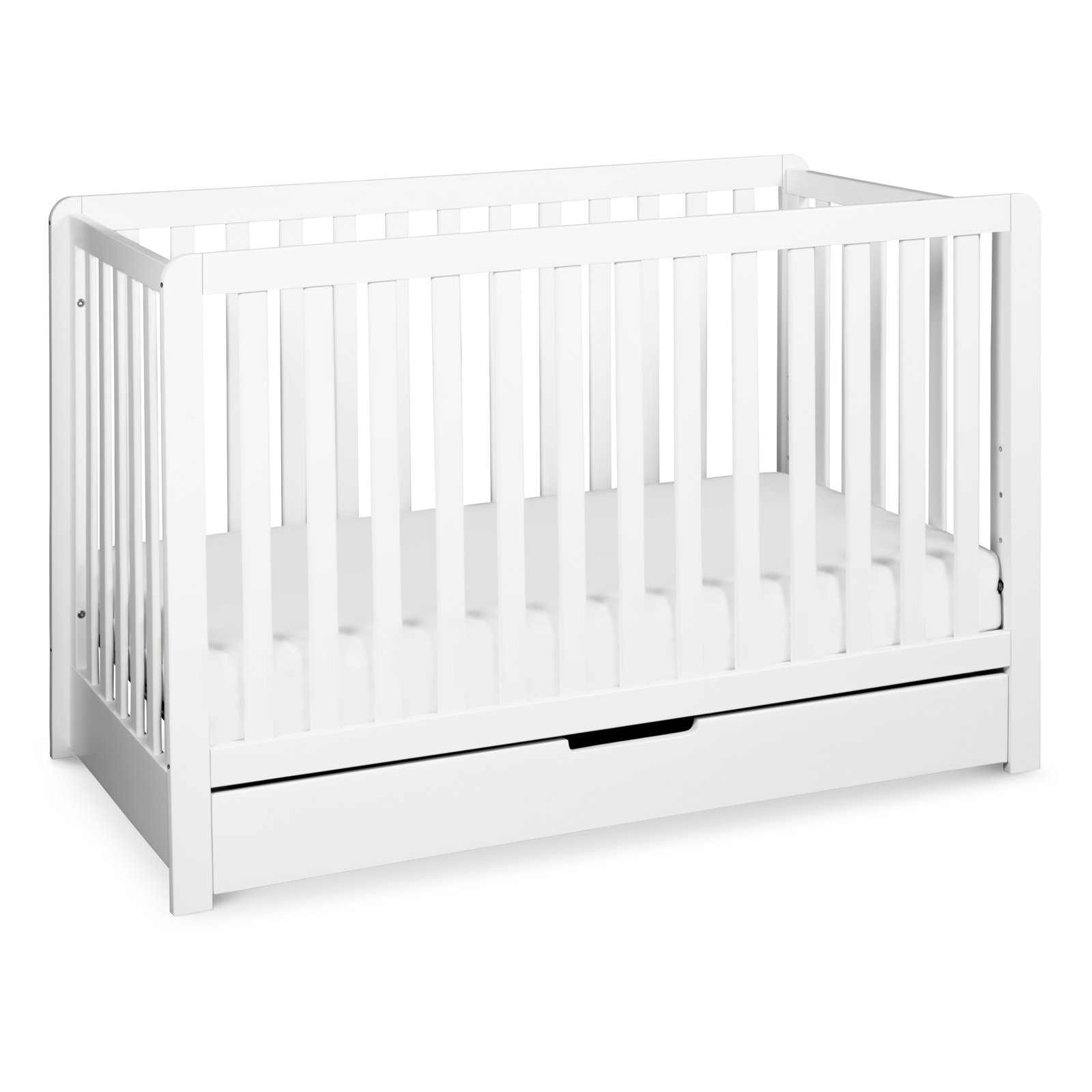 Colby 4-in-1 Convertible Crib, White
