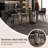 Tempered glass Stainless Steel black Dining Table-107264292