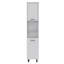 Garde-manger rectangulaire à 2 tablettes Thorndike - blanc-787172269